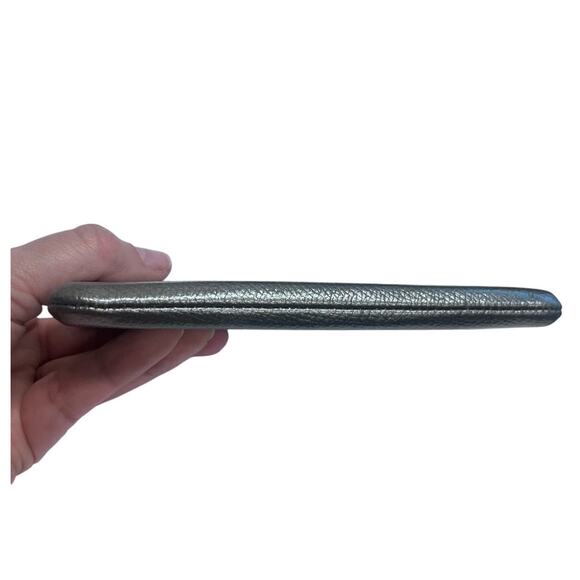 EUC Gunmetal Gray Coach Wristlet - Picture 4 of 9